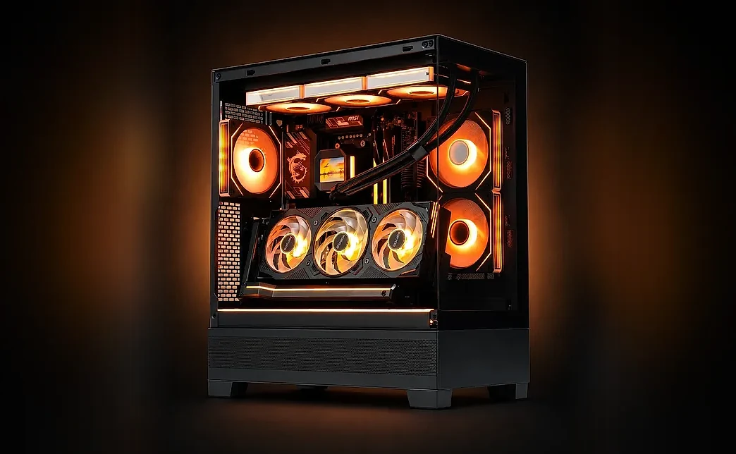 MAX 2 — игровой ПК GoGame (RTX 5080 16Gb, AMD Ryzen 7 9800X3D)